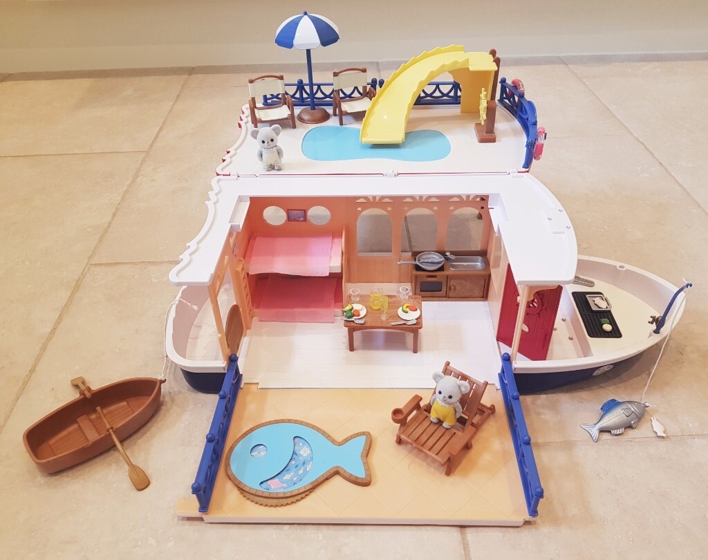 sylvanian families cruise ship